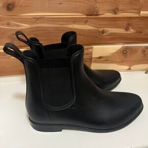 Black rubber rain boots target brand size 11